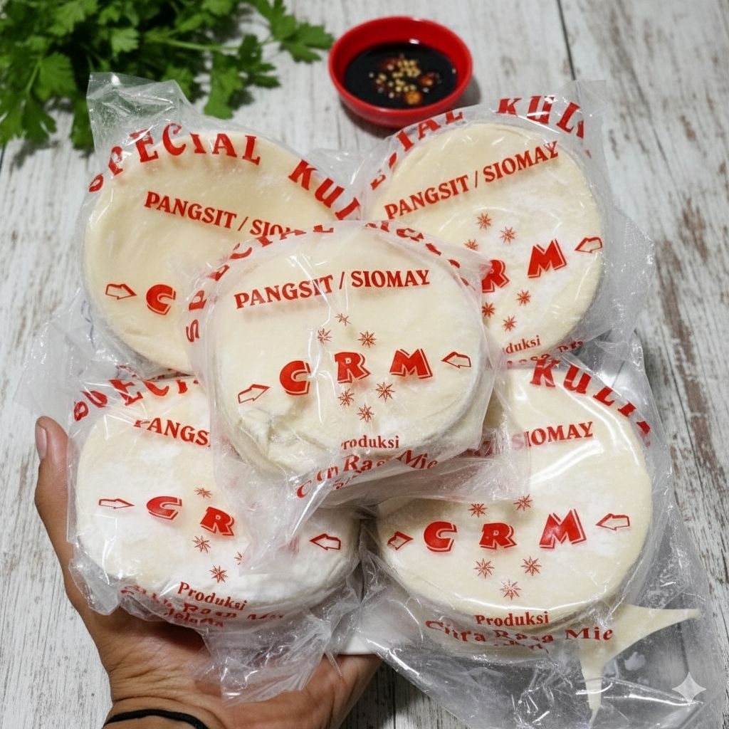 KULIT DIMSUM CRM ISI KURANG LEBIH 50 LEMBAR
