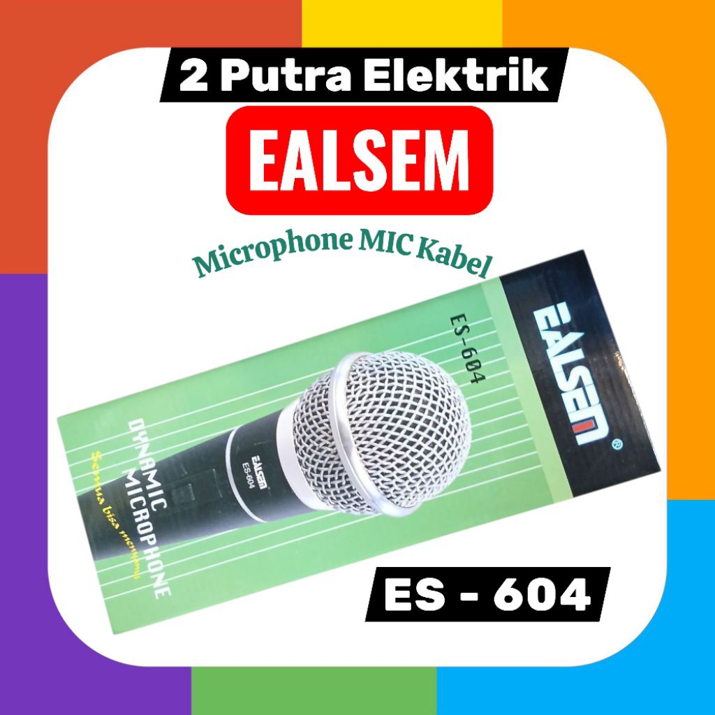 EALSEM - Mic Microphone Kabel ES-604