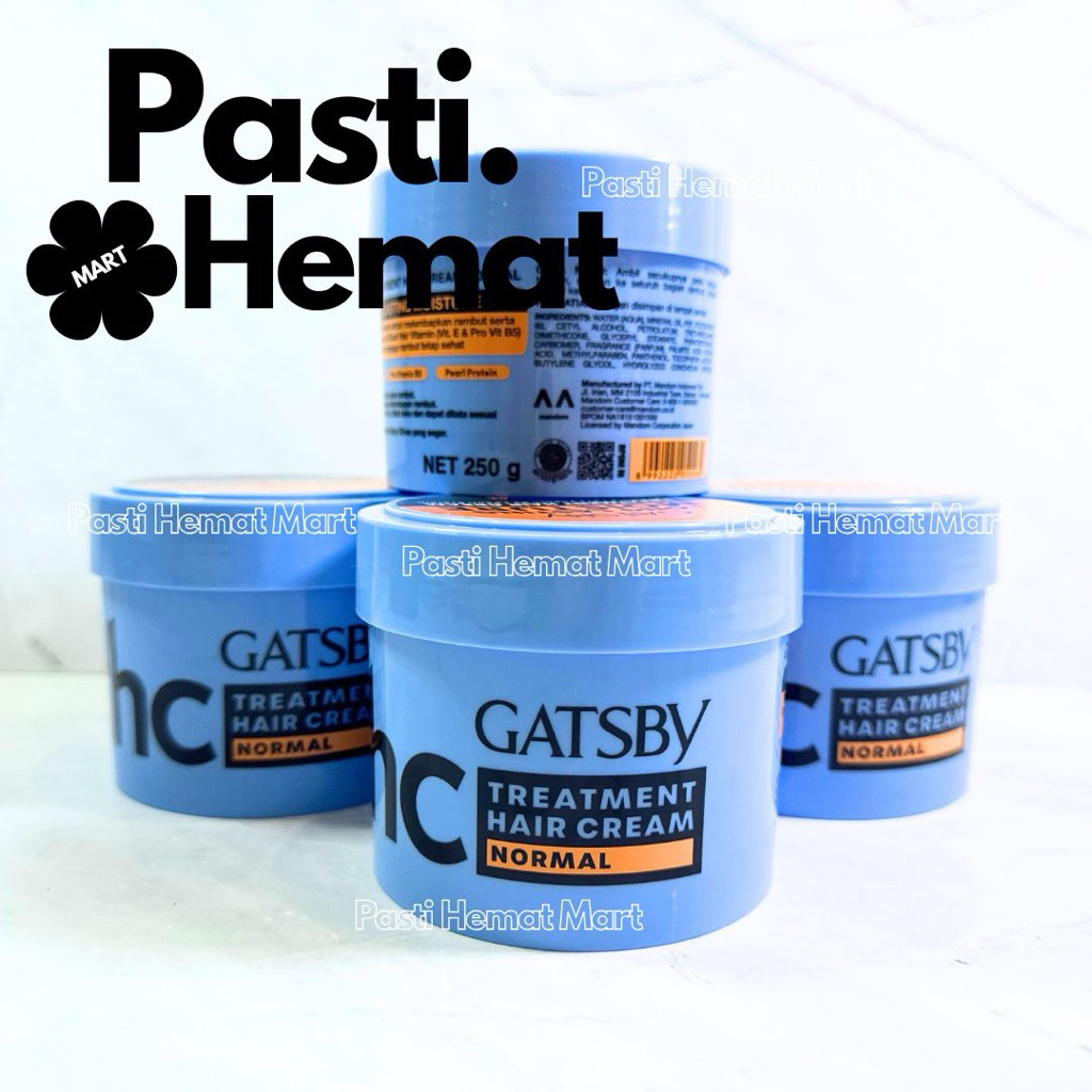 Gatsby THC Treatment Hair Cream Normal 250GR | Minyak Rambut Gatsby 250GR