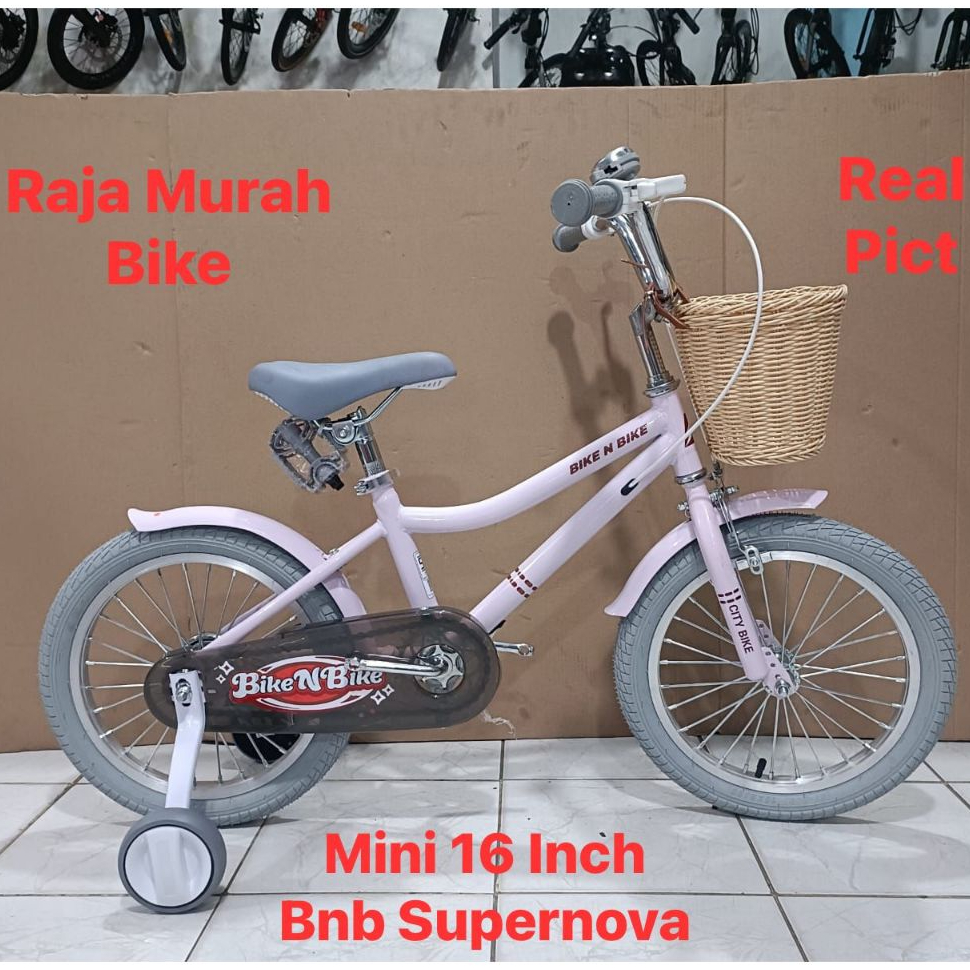 Sepeda Anak Perempuan Mini 16 Inch BNB Supernova Sepeda Anak CTB Supernova 16 Inch