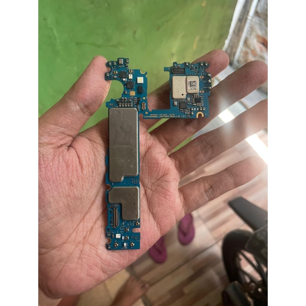 Mesin LG G7 Thinq plus dual sim 6/128 normal