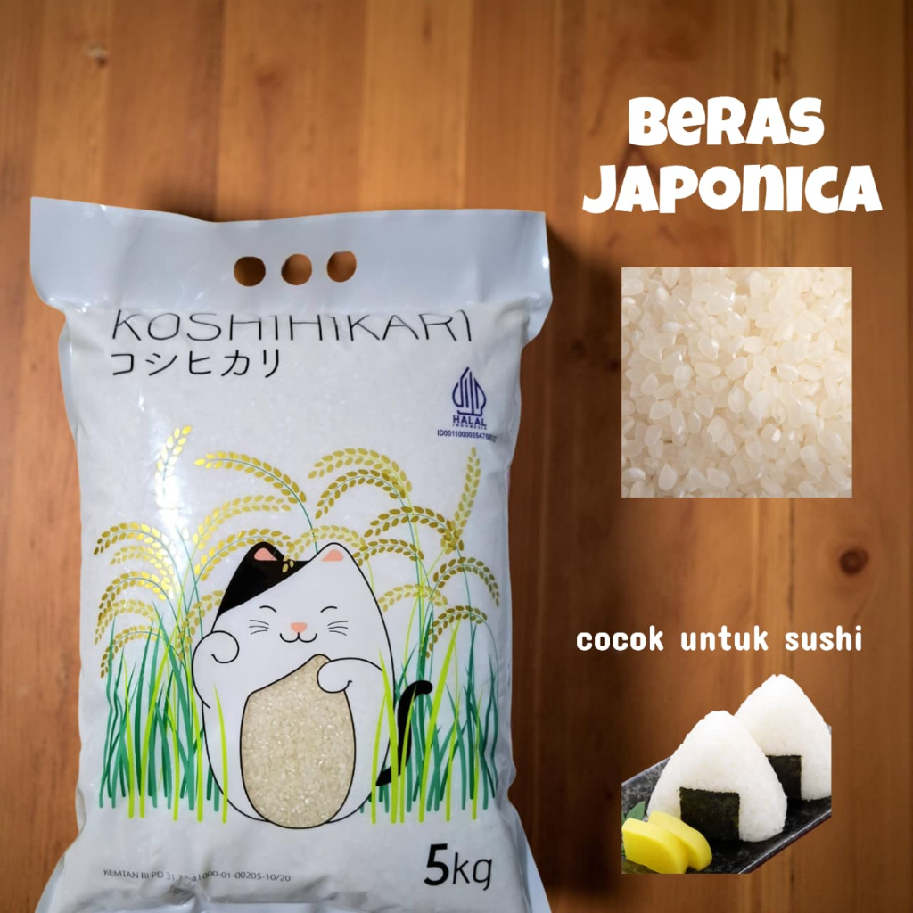 beras japonica koshihikari 5KG