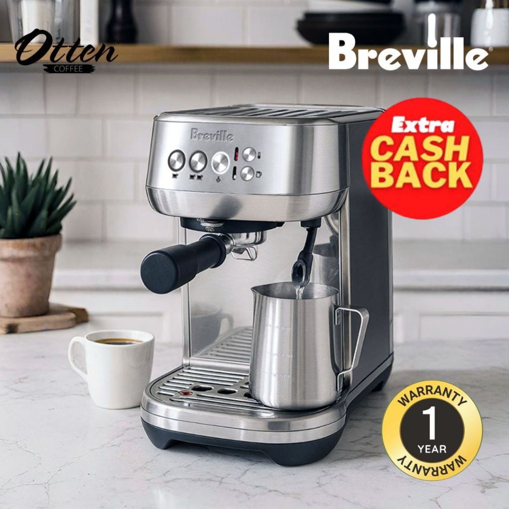 Breville BES500BSS The Bambino Plus - Mesin Kopi Espresso