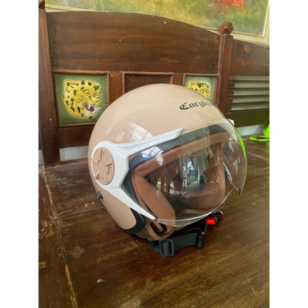 Helm Cargloss Hijab YRH MOCCA second