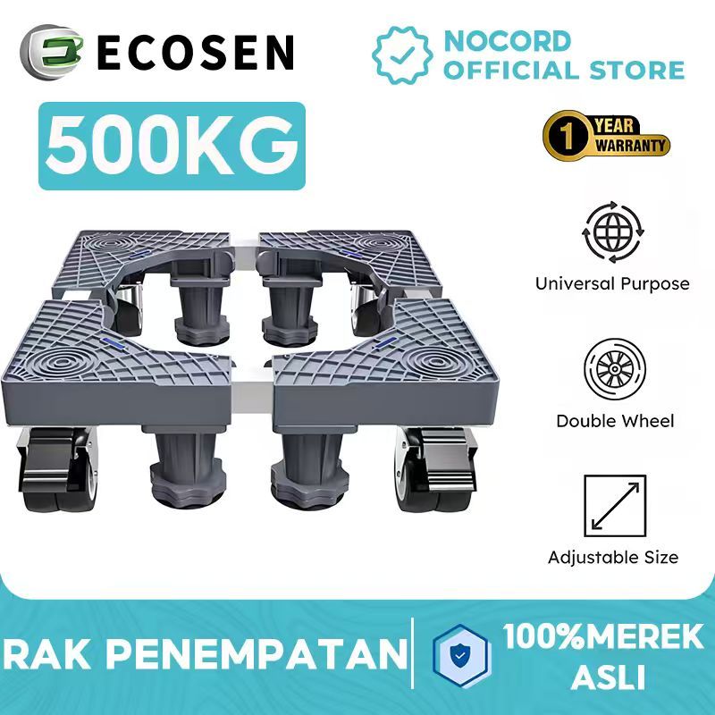 Alas Mesin Cuci Stainless Steel yang Dapat Disesuaikan / Alas Kulkas, Dudukan Mesin Cuci /kaki kulka