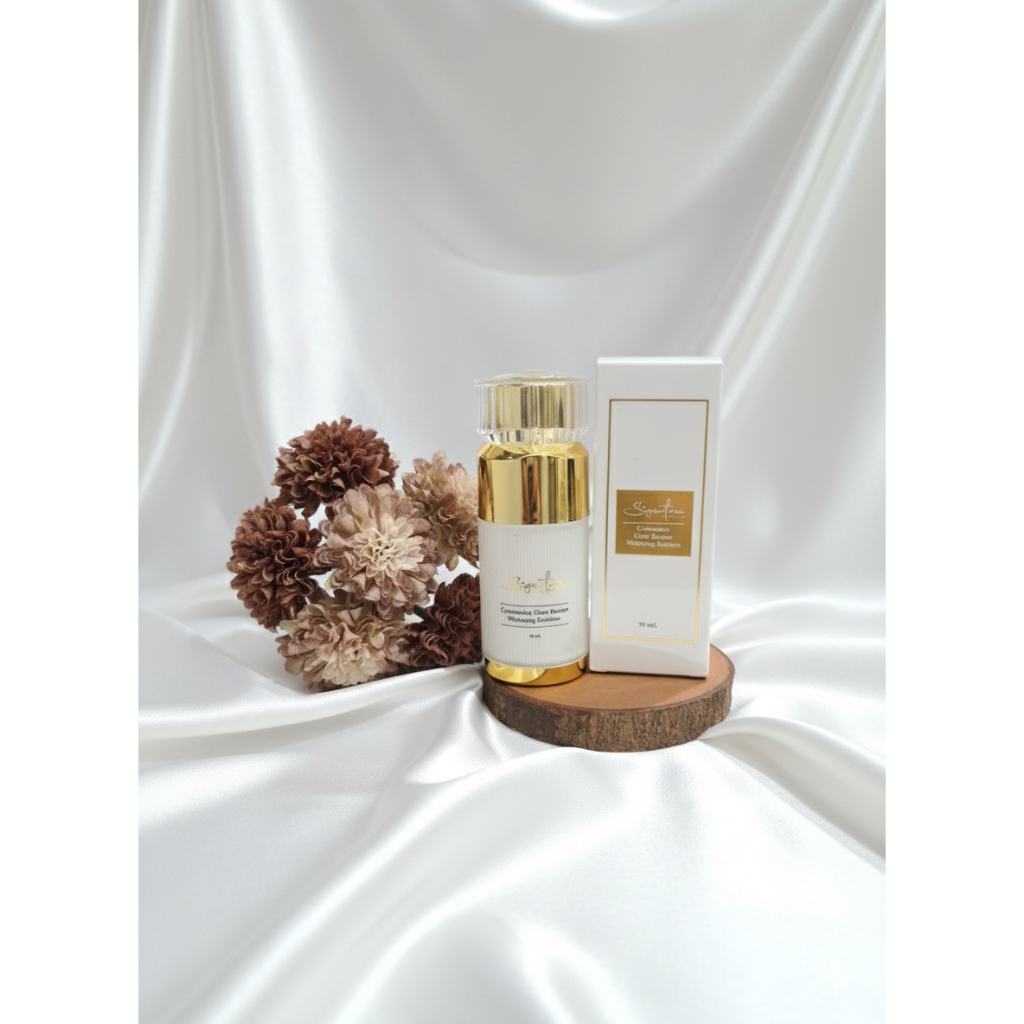 Signature by Kamila - Cysteamine Glow Booster Whitening Solution - Serum Cysteamine untuk Flek Hitam