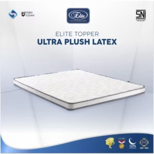 Elite Topper Latex Mattress Topper Kasur in the box Plush Ultra New Edition