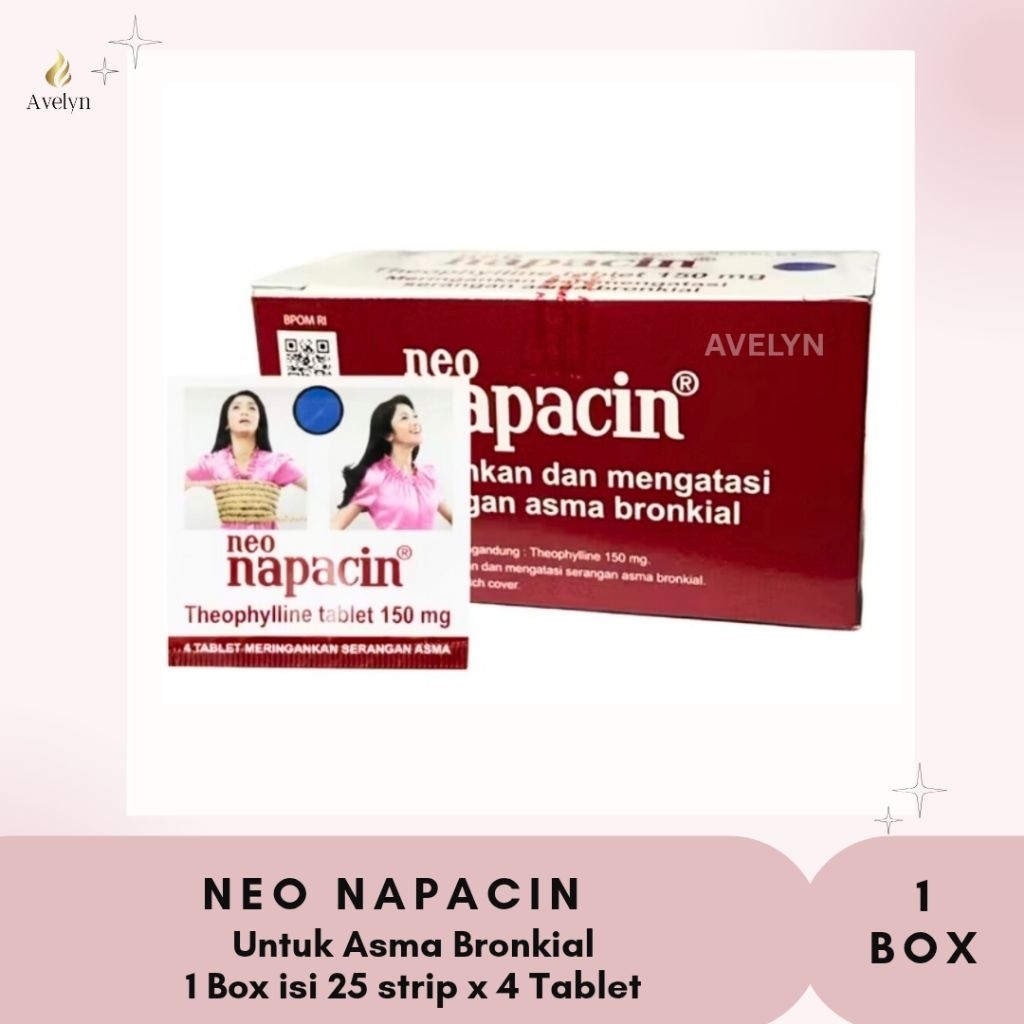 Neo Napacin per Box isi 100 Tablet - Meredakan Asma Bronkial