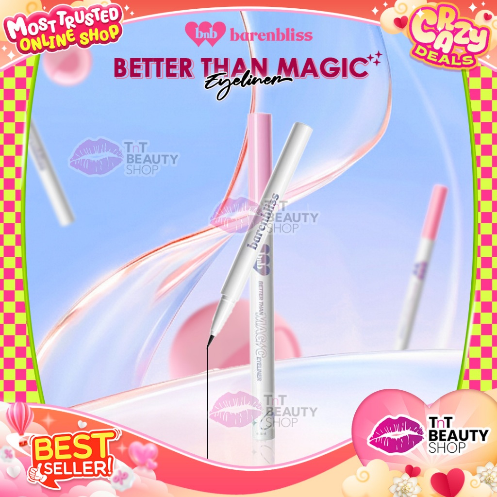 BNB Barenbliss Better Than Magic Eyeliner | Waterproof - Eyeliner Pensil-Tahan Lama-Hitam - Eye Line