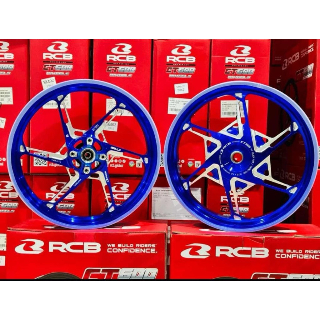 VELG RCB CT600 BEAT KARBU SCOOPY FI GENIO BEAT DELUXE VARIO 110 CT 600 CNC