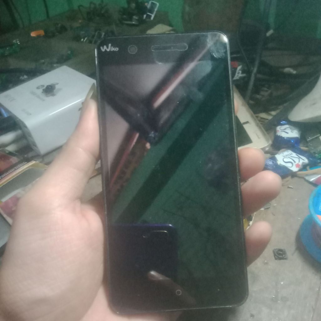Lcd touchscreen dan Frame Wiko harry
