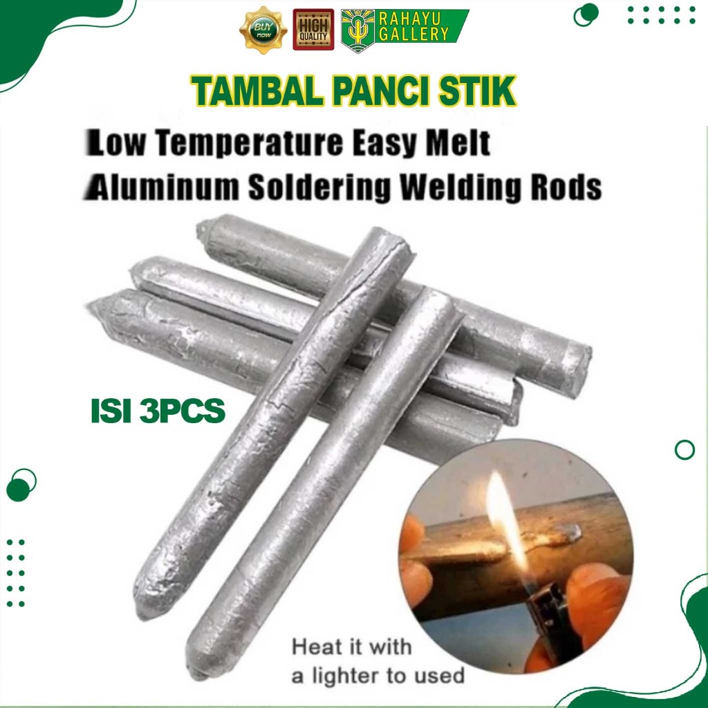 3PCS PATRI PANCI - TAMBAL PANCI STIK ALUMINIUM