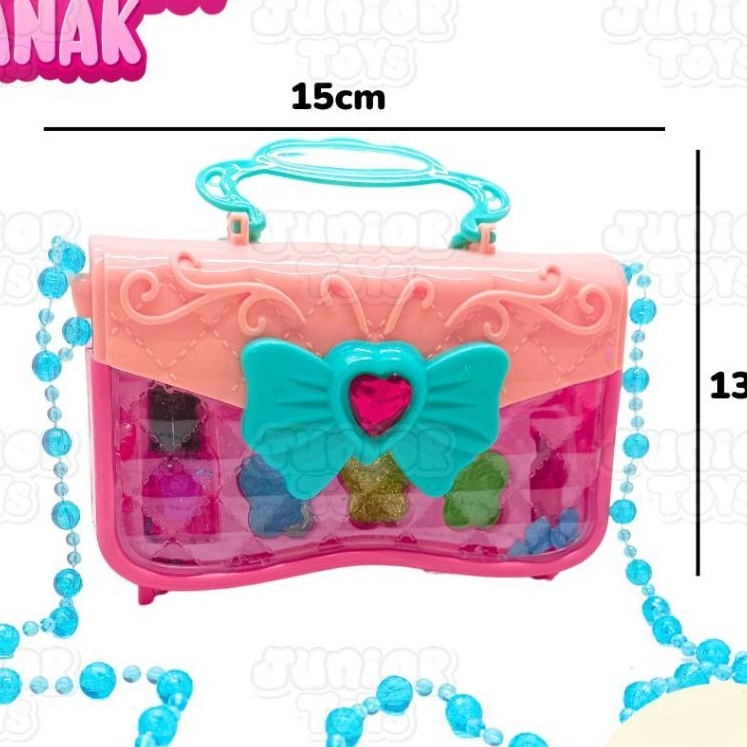 Tas Makeup Anak Perempuan Aman Mainan Kosmetik || Mainan Kosmetik Anak Perempuan Tas Makeup Aman