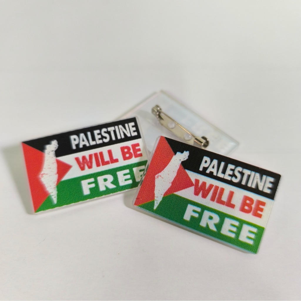 PIN SOLIDARITAS: DONASI, DOA dan AKSI untuk PALESTINA