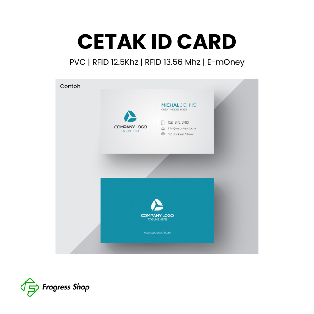 Cetak ID Card RFID acces card Print UV
