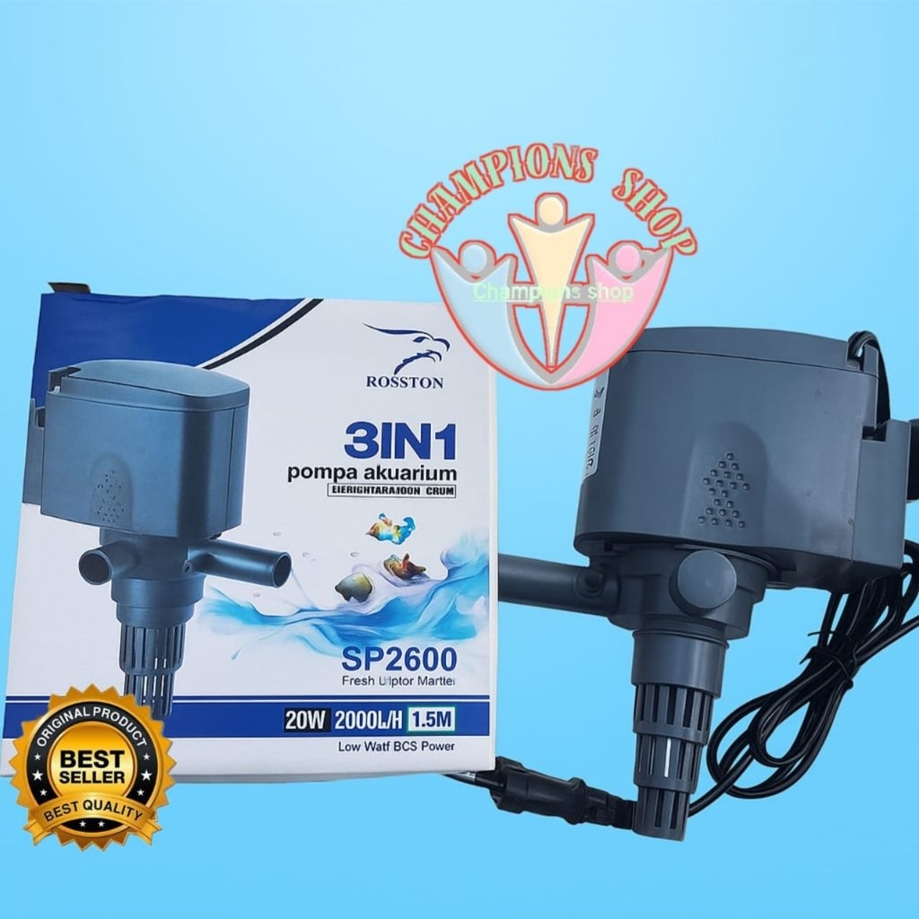 Mesin Pompa Aquarium Low watt Rosston SP-2600