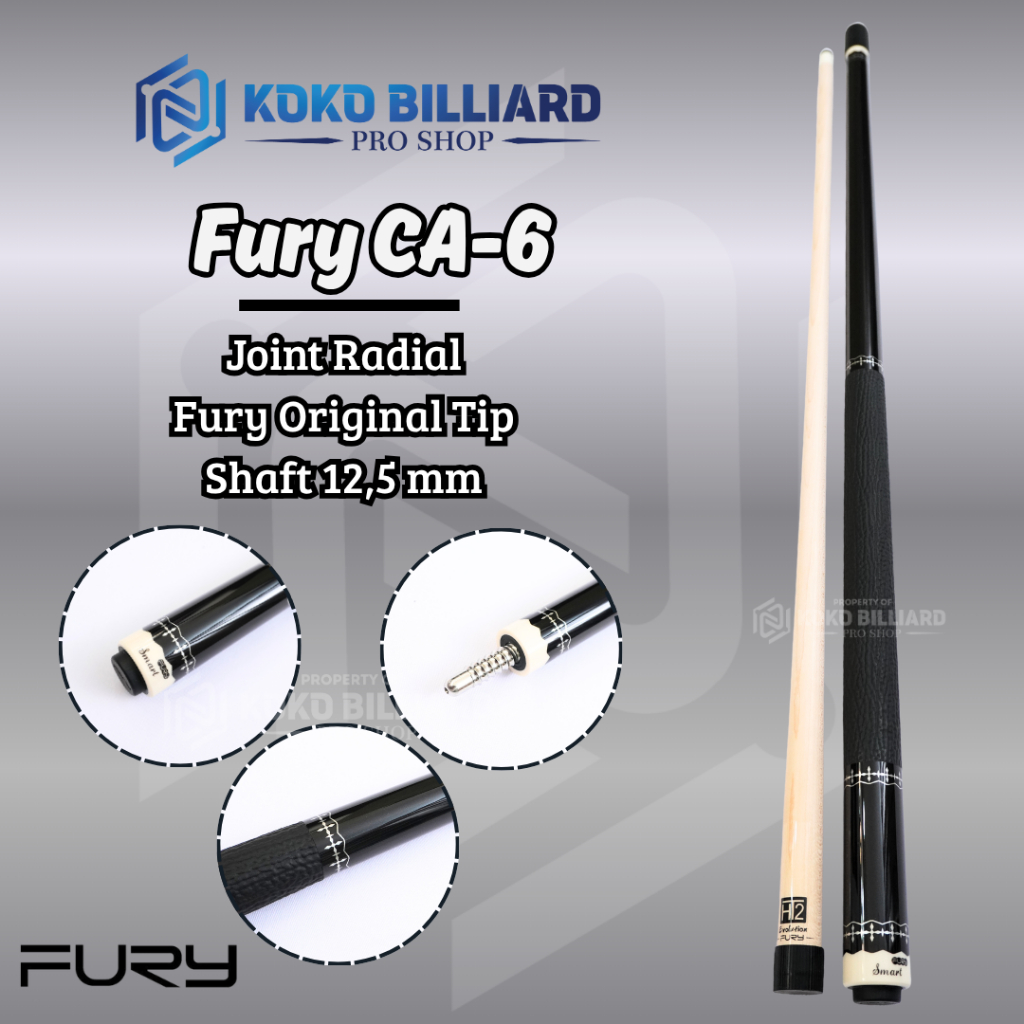 Fury CA Series - CA-6 - Stik Play Billiard