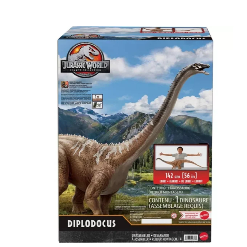 Jurassic World Legacy Collection Diplodocus Large Dinosaur Action Figure