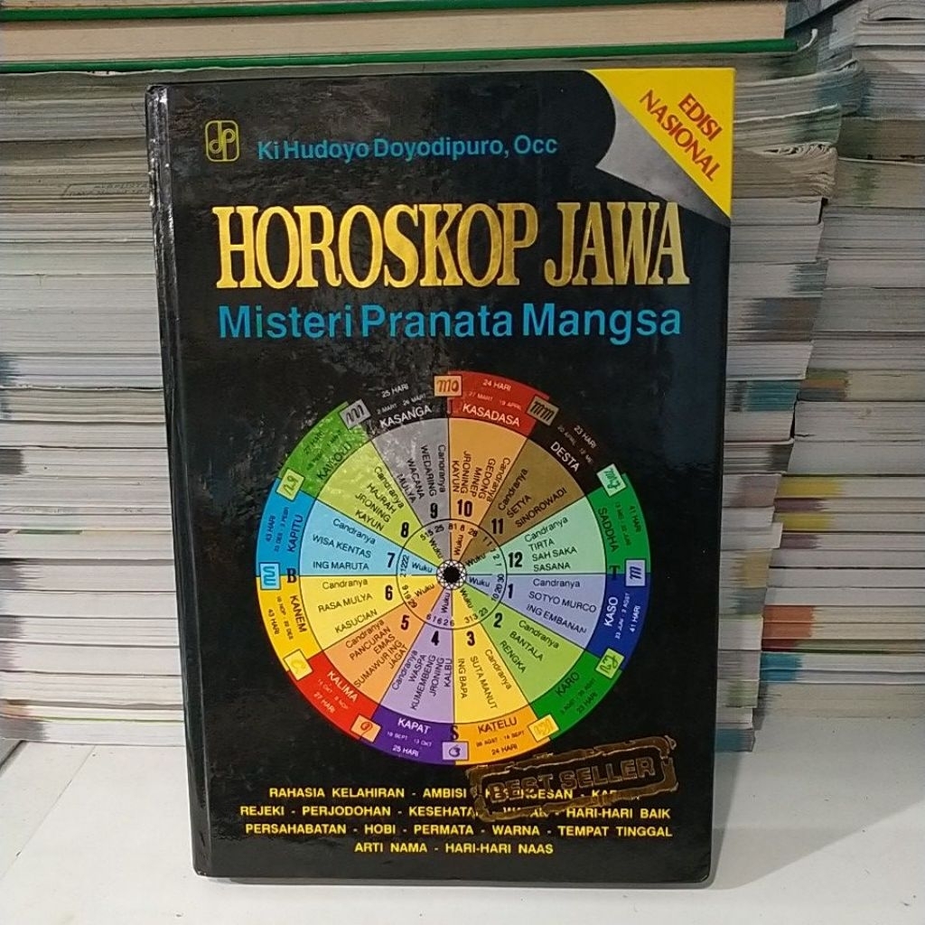 Buku HOROSKOP JAWA MISTERI PRANATA MANGSA ( Second hard cover )