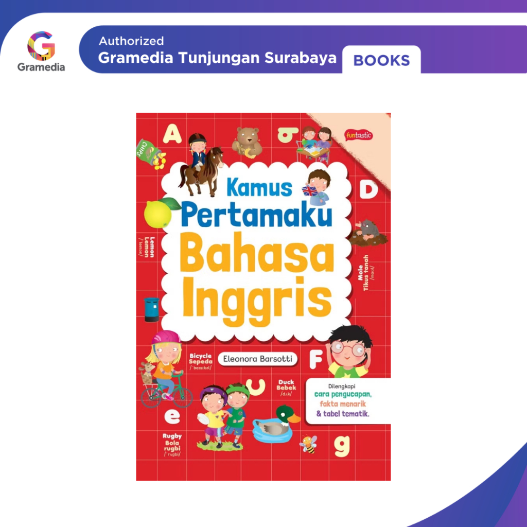 Gramedia Tunjungan : Kamus Pertamaku Bahasa Inggris