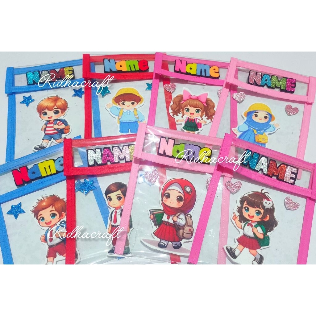 TEMPAT BUKU TABUNGAN/COSTUM ANAK TK DAN SD/SAMPUL BUKU TABUNGAN/TEMPAT BUKU TABUNGAN SEKOLAH/WADAH T