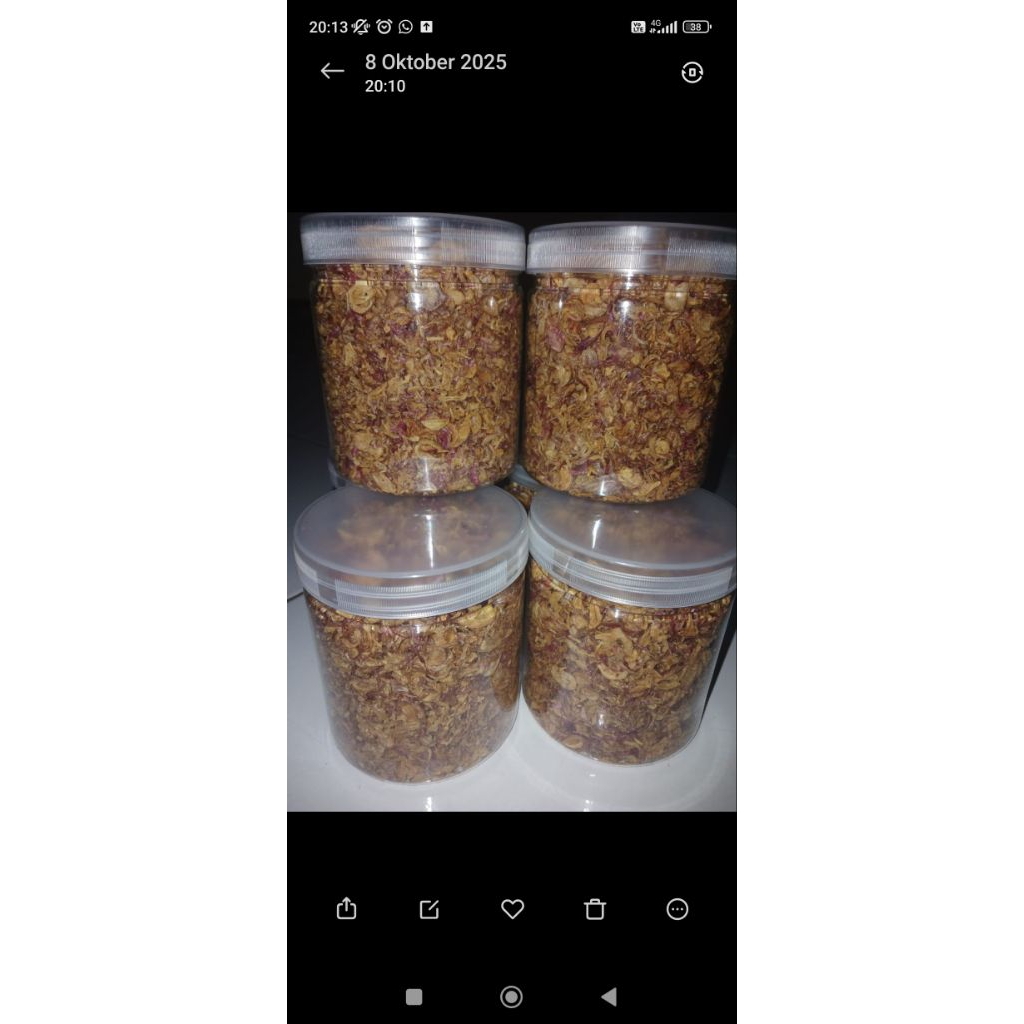 bawang goreng asli tanpa campuran