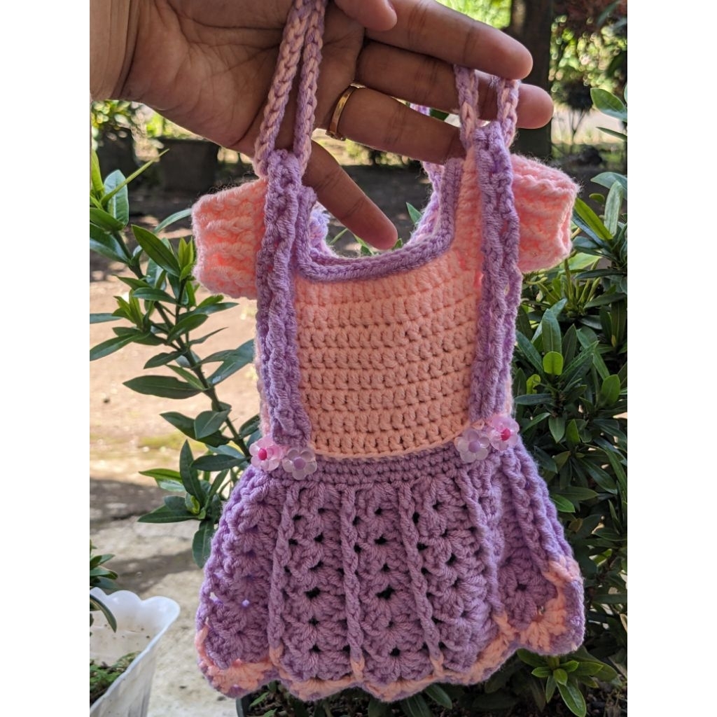 Tas Rajut, tas rajut wanita, tas rajut lucu, tas rajut gaun, tas rajut wanita, tas kekinian