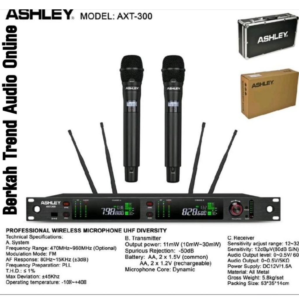 Mix Wirelles Ashley AXT 300 Handheld