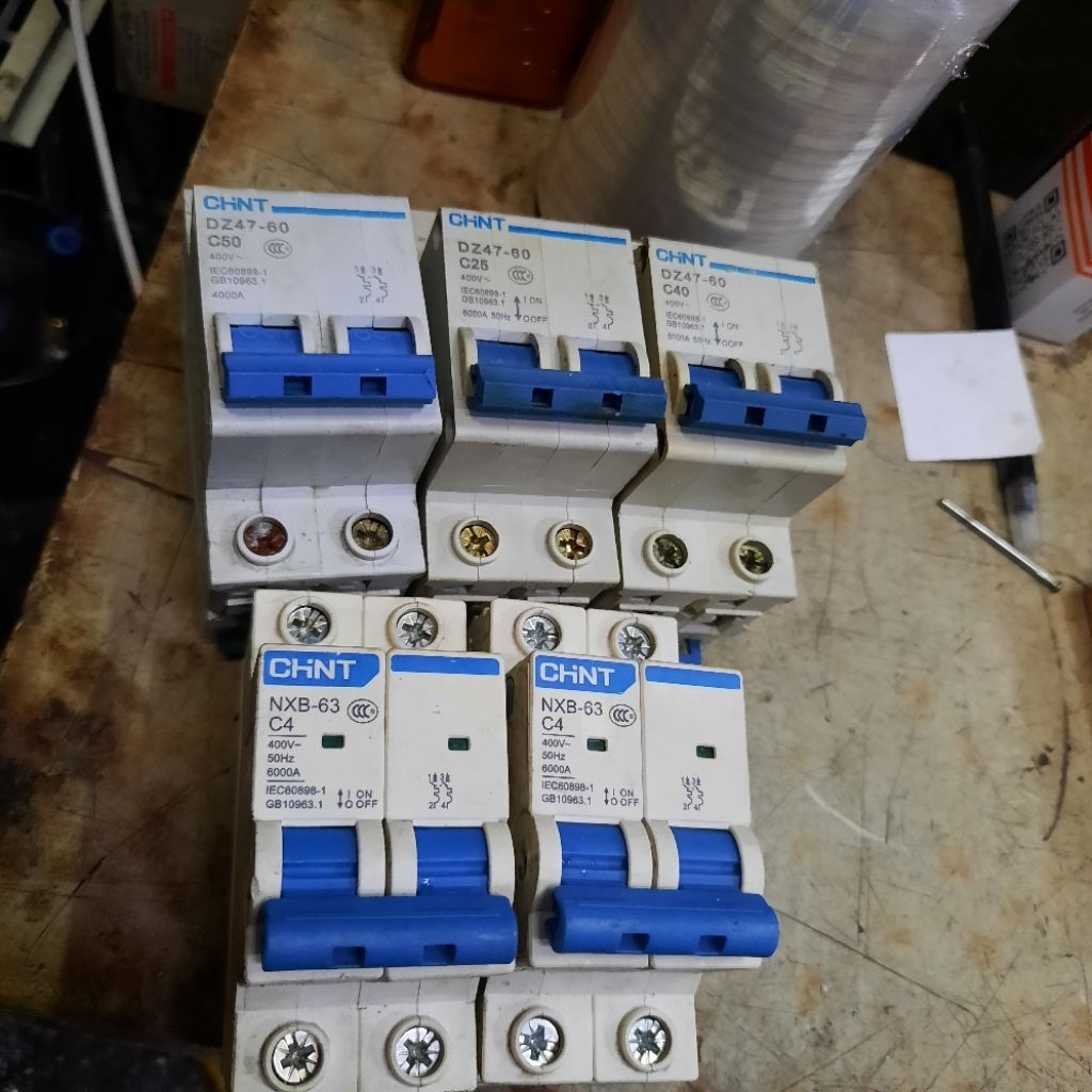 mcb chint 2p mcb 2pole chint