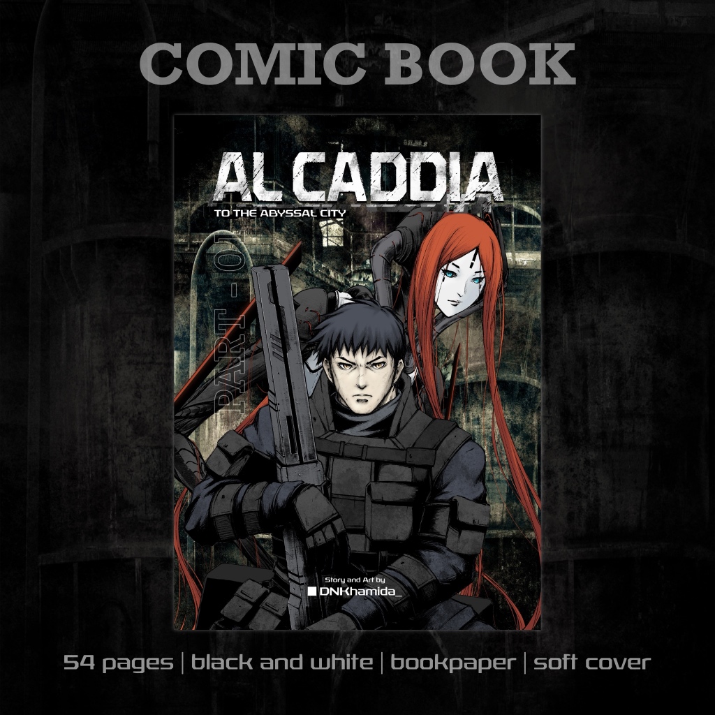 Komik science fiction AL CADDIA Part 1