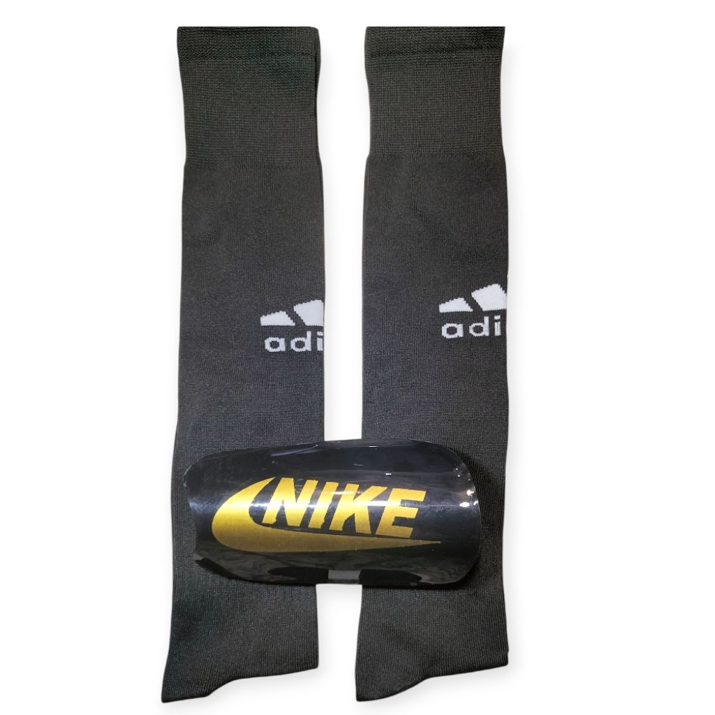 KAOS KAKI BOLA DEWASA PANJANG SELUTUT+ DEKER KAKI LOGO RANDOM DEWASA