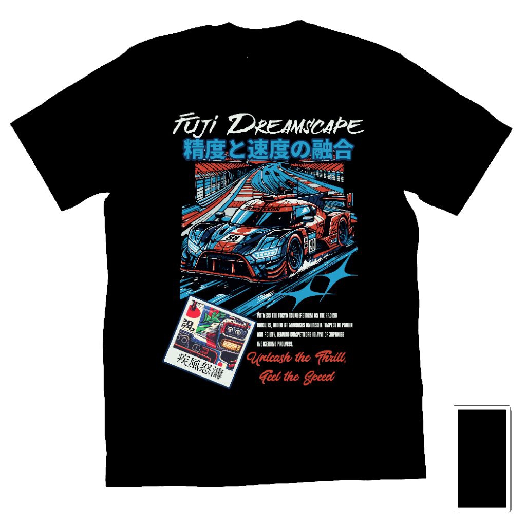 Kaos Baju Tshirt Pria Wanita Anak Dewasa Kids Baby Boy Mobil Sport Car Drift King Japan Kyoto Street