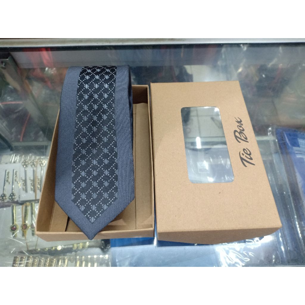 Dasi Pria Dasi Motip Ukran 3 Inch Dasi Panjang Dasi Silk Free Boxx