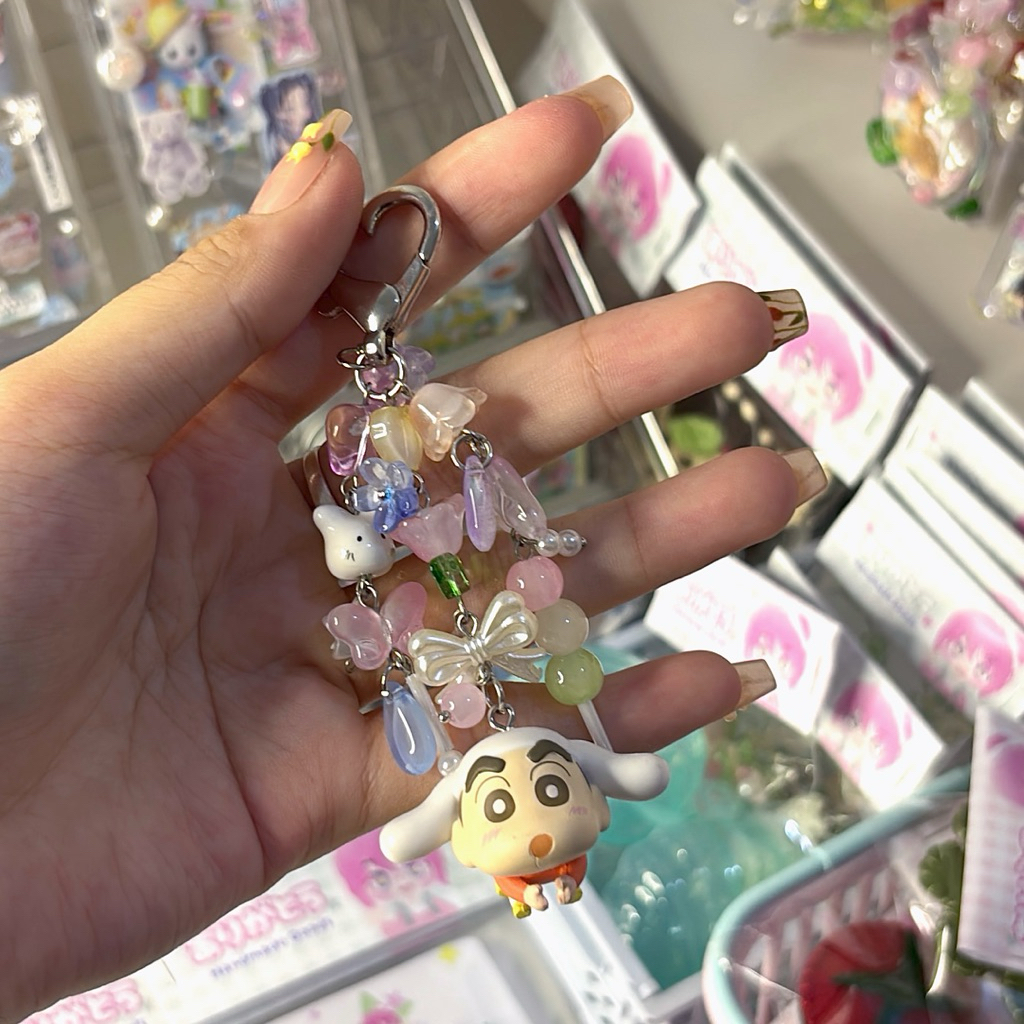 Sinchan Gacha Keychain ｡𖦹°‧