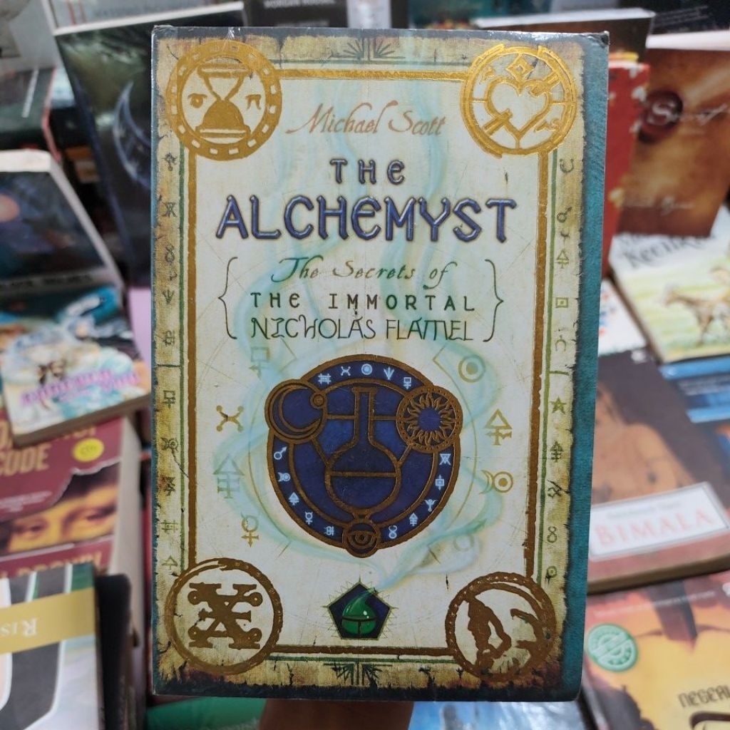 Buku Original THE ALCHEMYST THE SECRETS OF THE IMMORTAL NICHOLAS FLAMEL