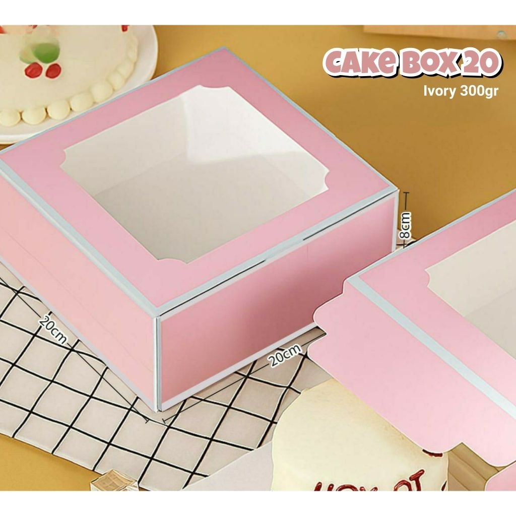 Cake Box 20x20 | Box Kue | Dus Kue