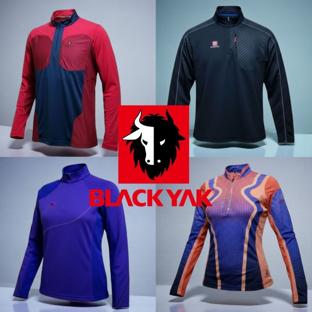 BLACKYAK Baselayer kaos lengan panjang