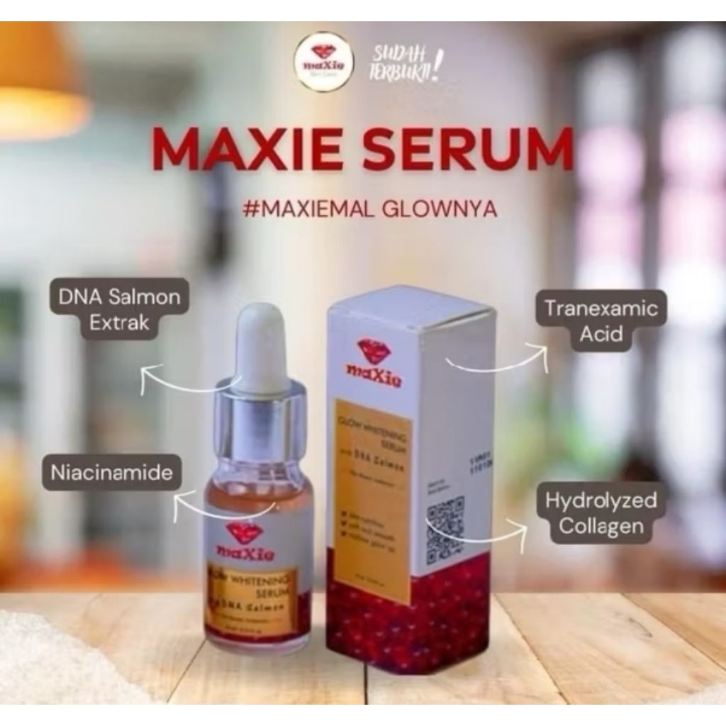 SERUM MAXIE SKINCARE/SERUM GLOW WHITENING DNA SALMON