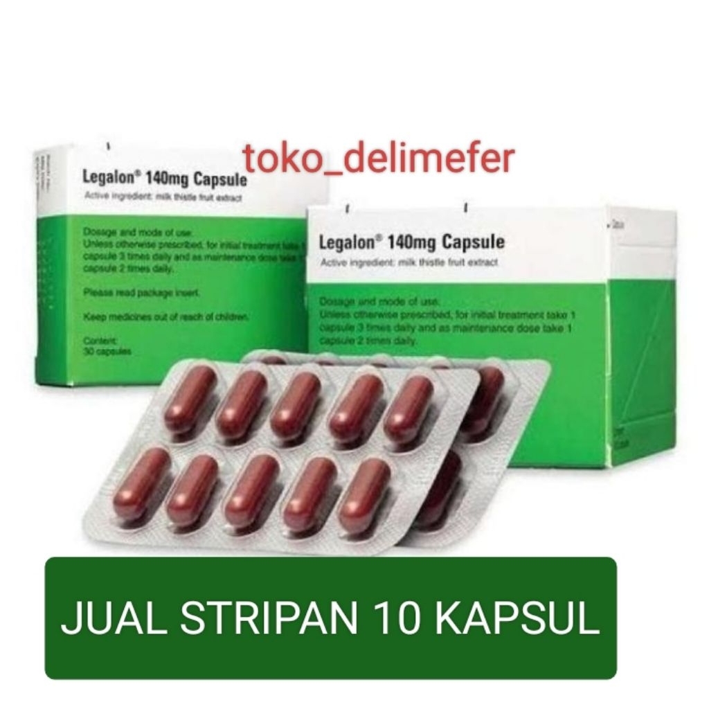 legalon madaus 140mg strip 10 kapsul