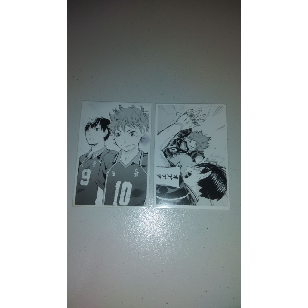 haikyuu hq photocard pc 10th chronicle kagehina kageyama hinata