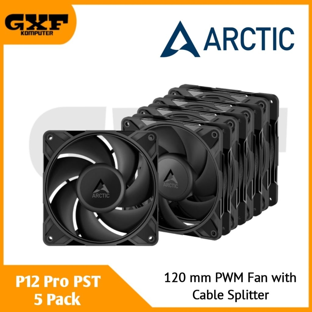 Arctic P12 Pro PST 5 Pack