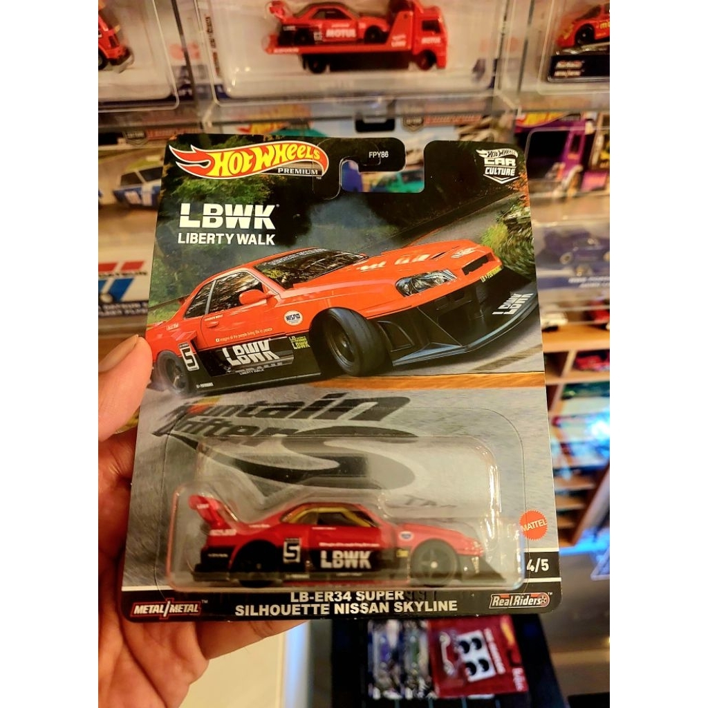 HOT WHEELS LBWK R34