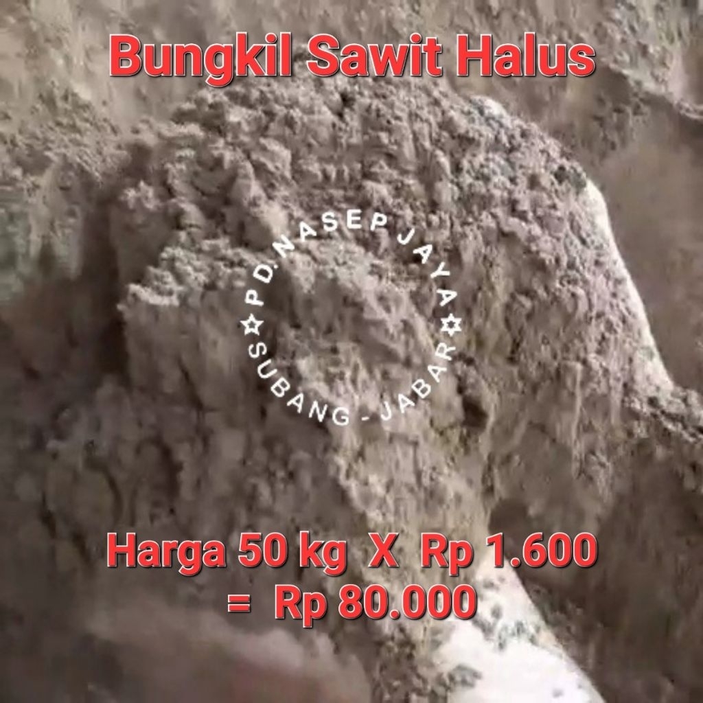 Per 50 Kg Bungkil Kopra, Sawit, Jagung, Kedelai | Kopra Meal / Copra Meal / Bungkil Kopra Halus / PK