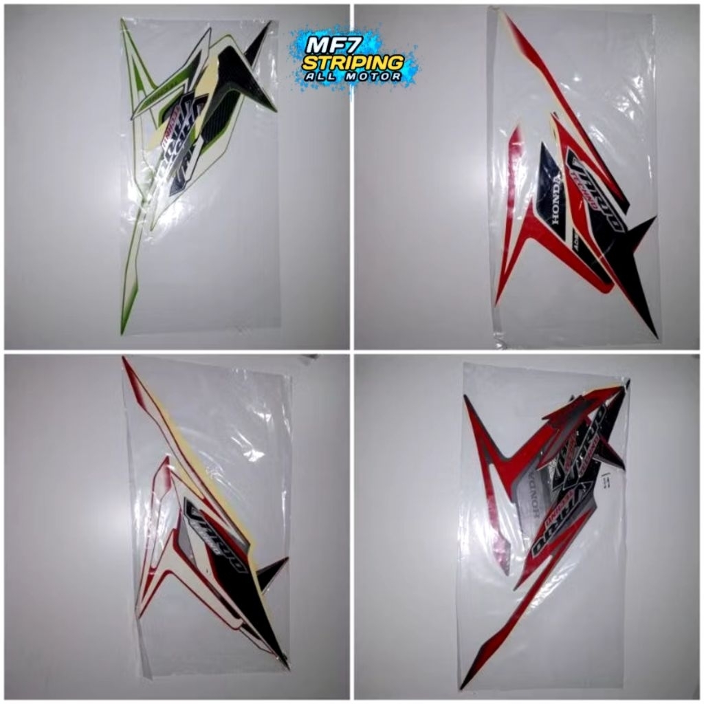 STRIPING Honda Vario Techno 110 Karbu 2011 FULLSET ORIGINAL LOOK