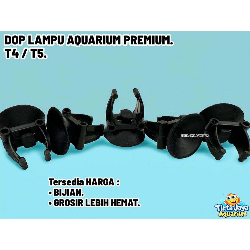 Grosir Dop Lampu Celup Aquarium Dop lampu T4 kandila / Dop Perekat Lampu Celup Aquarium Lebih Hemat