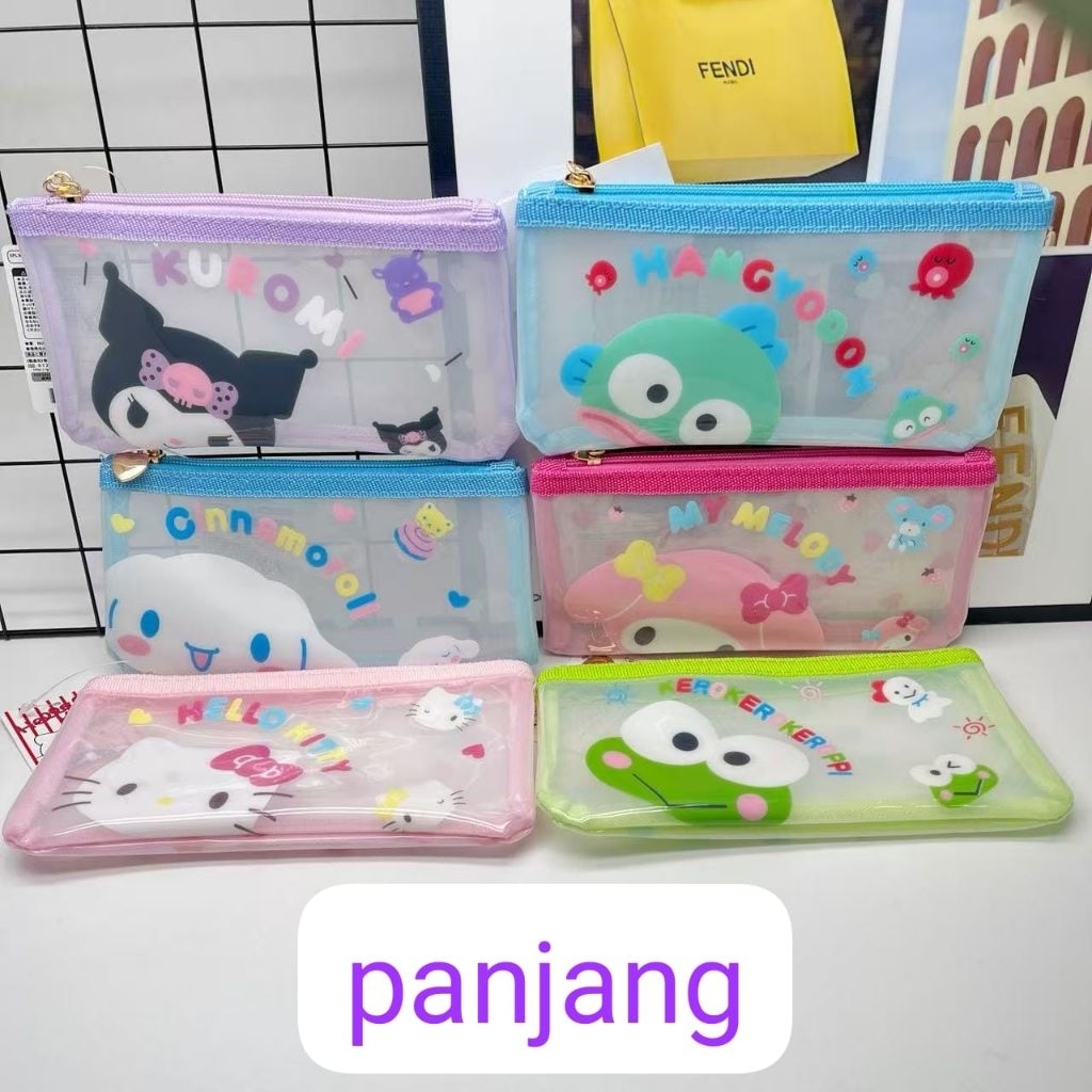 Plastic Pouch Dompet Koin mika