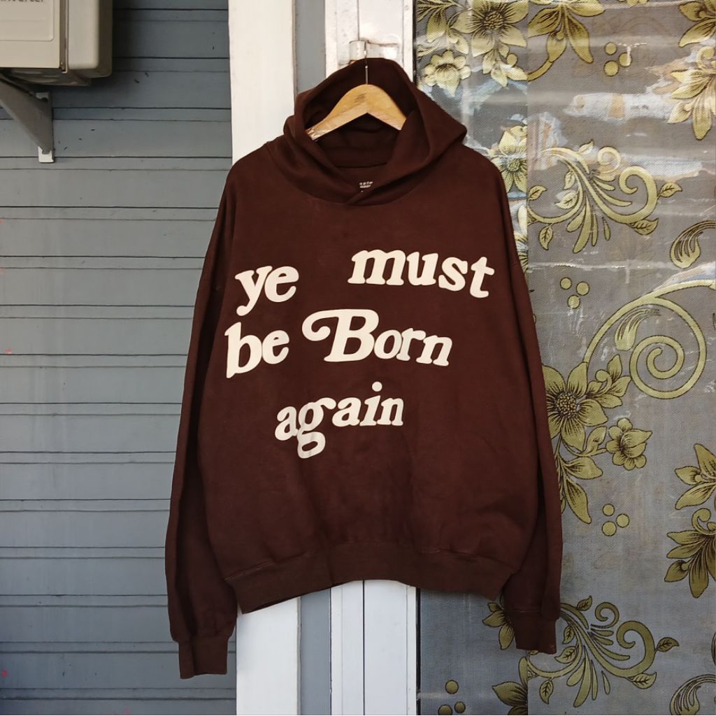 Hoodie Cactus Plant Flea Market CPFM Born Again Brown