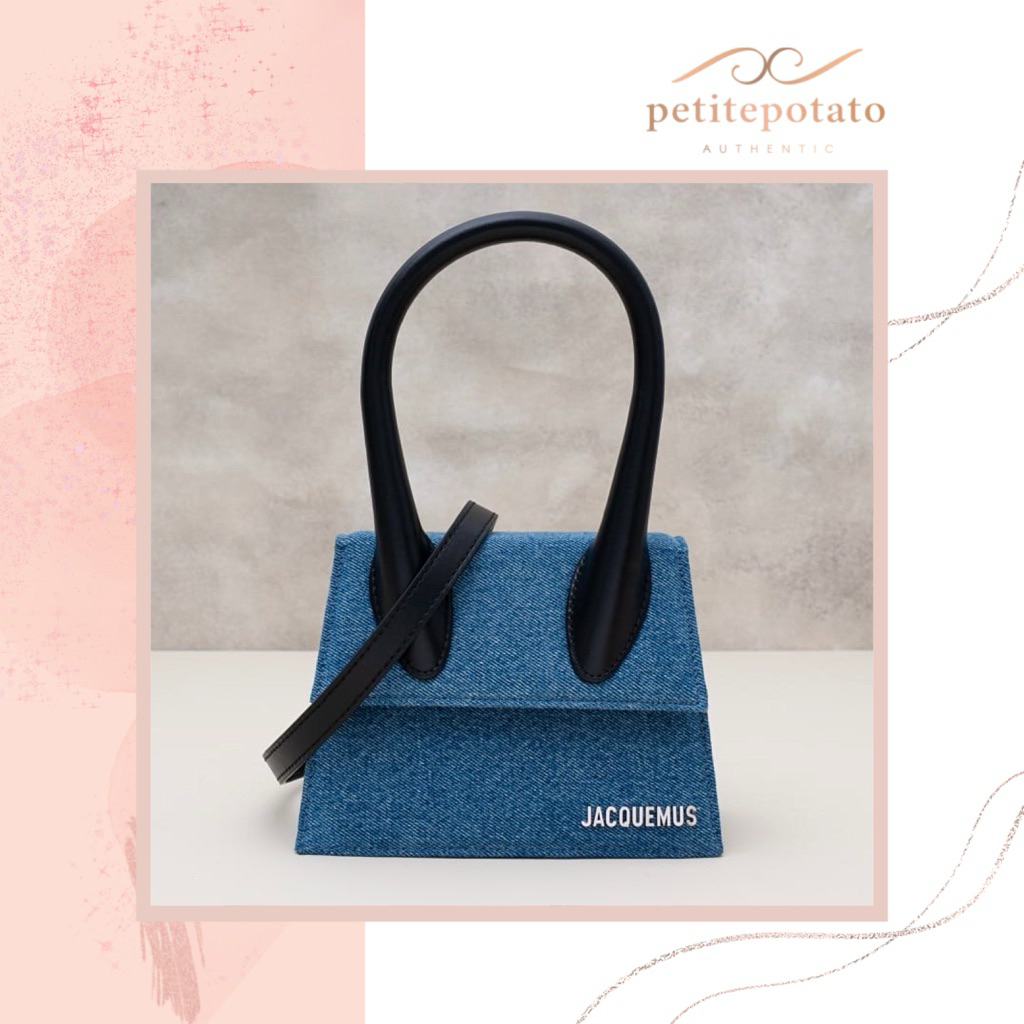 TAS BRANDED WANITA LE CHIQUITO MOYEN DENIM