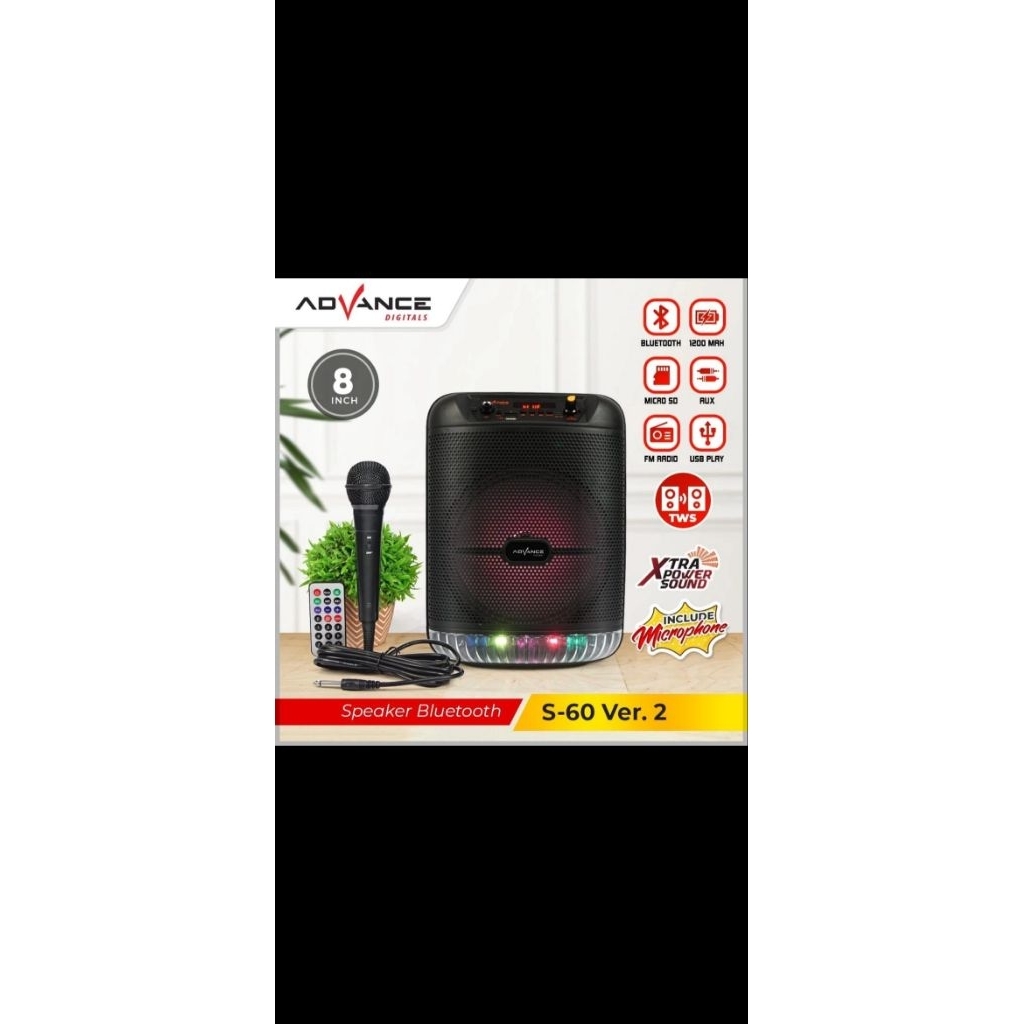 speaker portable advance mini speaker wireless portable advance s 60 s-60 s60