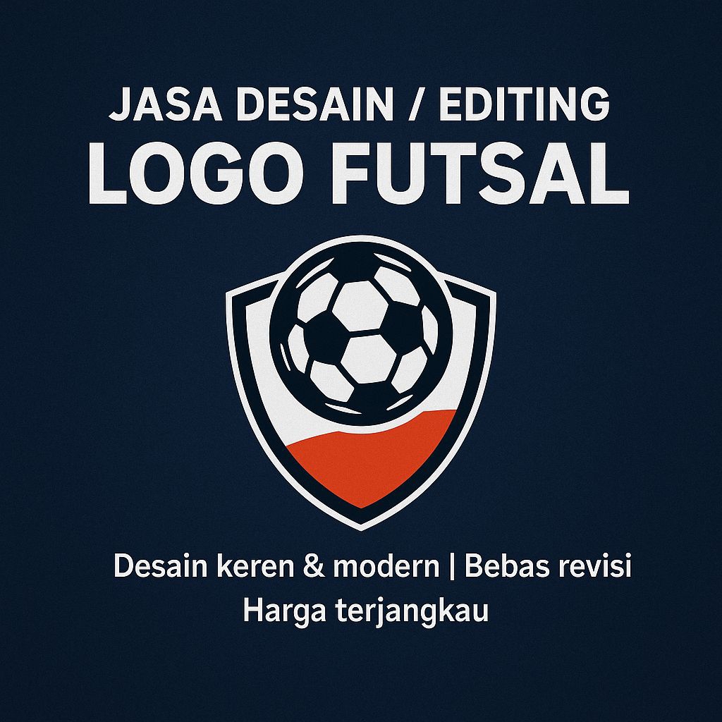 jasa desain/editing logo futsal